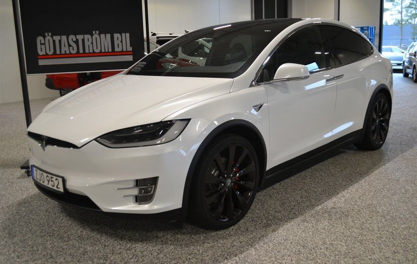 Tesla Model X P100D Ludicrous FSD,Drag,Vhjul 2018