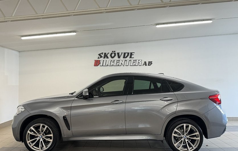 BMW X6 xDrive 30d M-Sport Värmare Drag GPS LED Skinn 2015