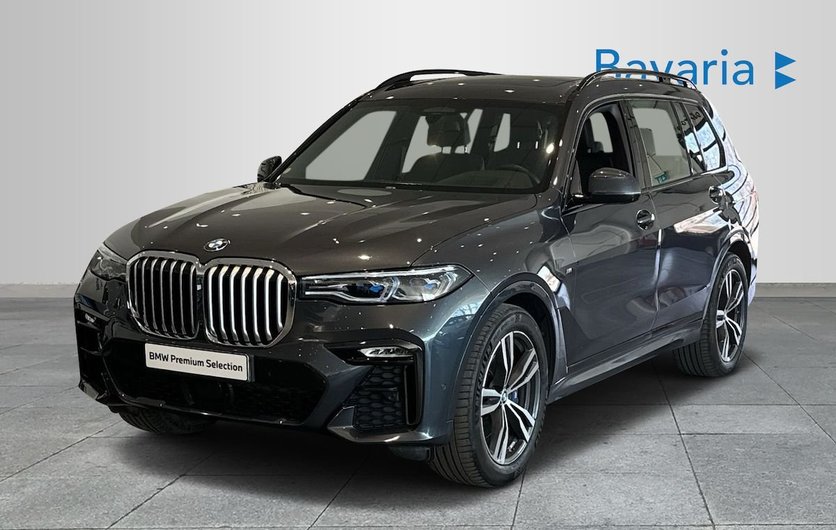 BMW X7 xDrive 40d M sport, Laserljus, D-värmare, Drag 7-sits 2021