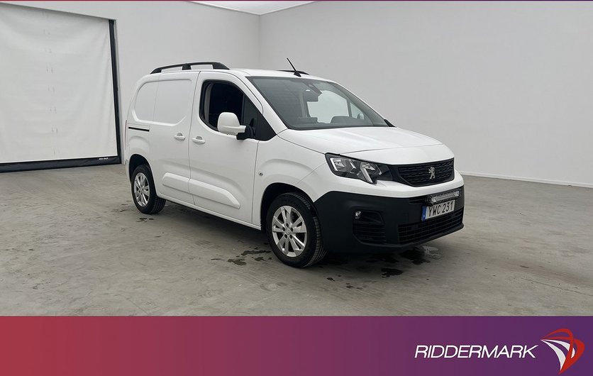 Peugeot Boxline Partner 1.5 Värm Ny-Kamrem V-inredd B-Kamera 2018