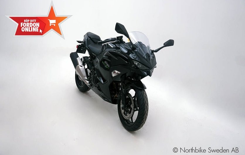 Kawasaki Ninja 500 A2 Snabb hemleverans 2024