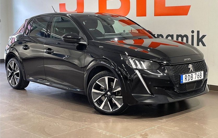Peugeot e-208 GT 50 kWh - Privatleasing 2021