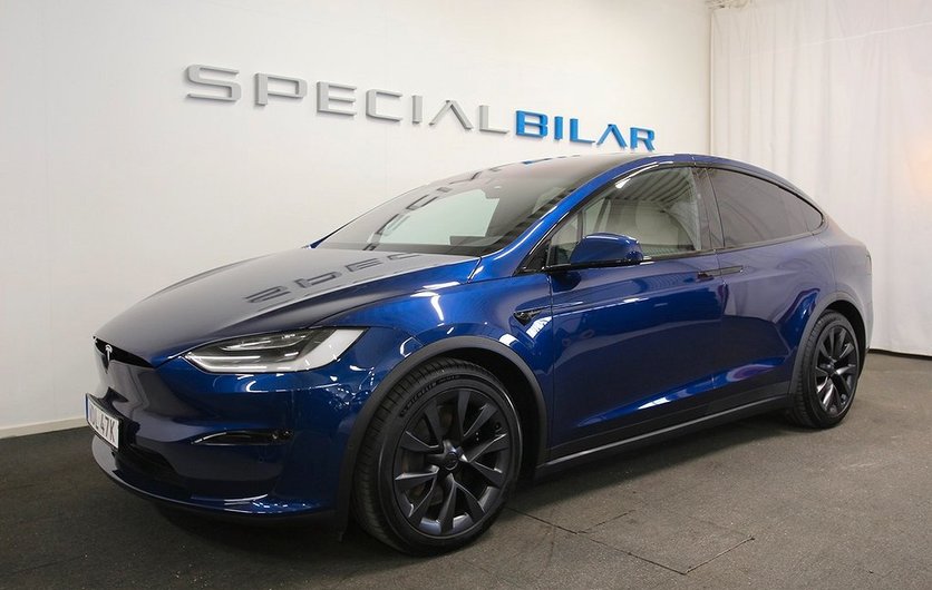 Tesla Model X Plaid 6-Sits Dragkrok 2023