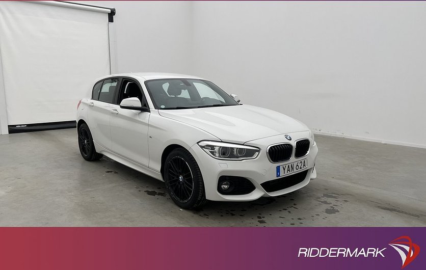 BMW 120 d xDrive M Sport Skinn Sensorer Rattvärme 2019