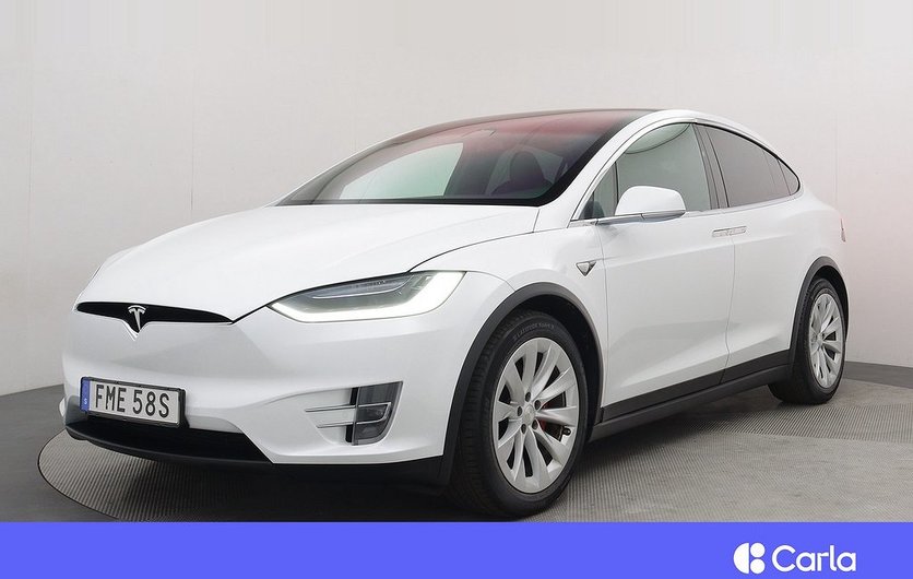 Tesla Model X Performance AWD 7-Sits EAP Pano Drag V-hjul 2020