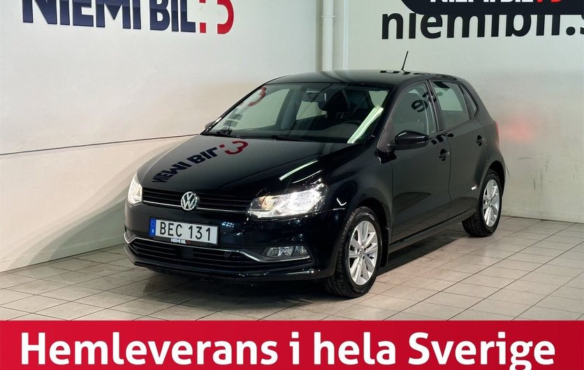 Volkswagen Polo 5-dörrar 1.2 TSI MoK BT Låg skatt S V-hjul 2016