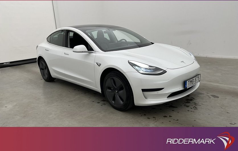 Tesla Model 3 Standard Range Plus Pano AP Svensksåld 2020