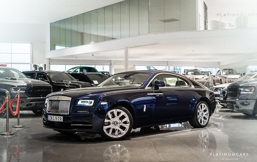 Rolls-Royce Wraith V12 Sv.såld SE SPEC LÅGA MIL 2018