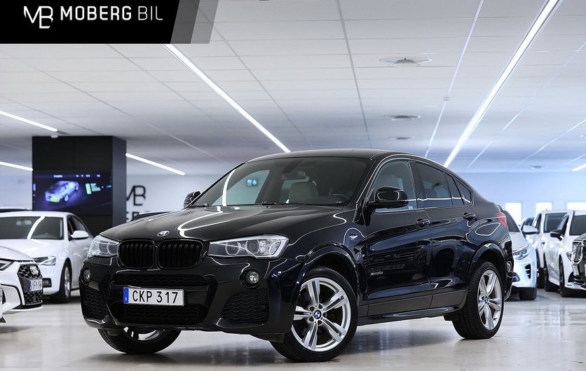 BMW X4 xDrive 30d M-Sport Värmare Drag Skinn Hifi 2015