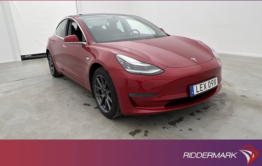 Tesla Model 3 Long Range AWD Svensksåld Autopilot 2019