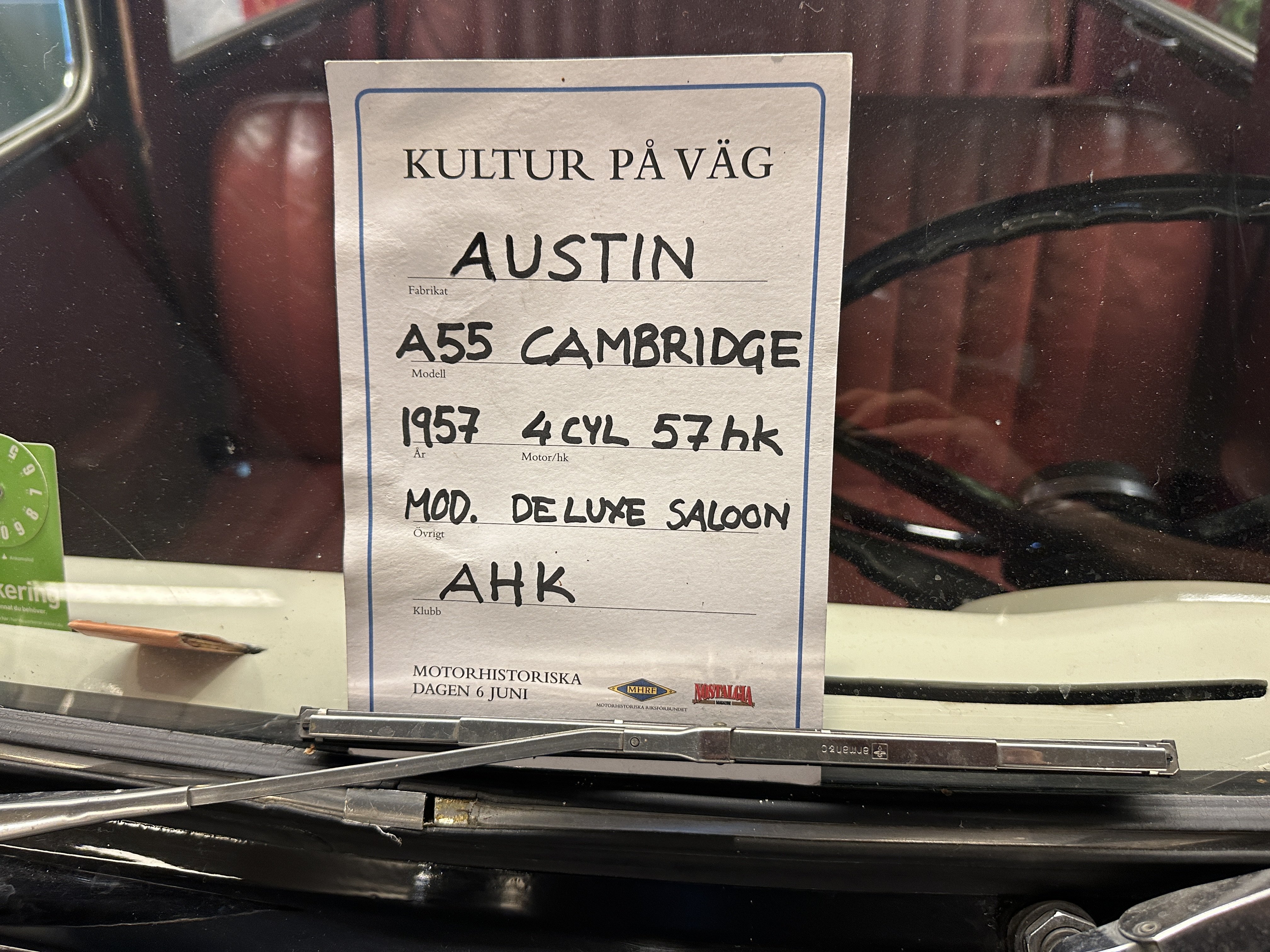 Austin A55 Cambridge 1.5 Manual, 52hp, 1957