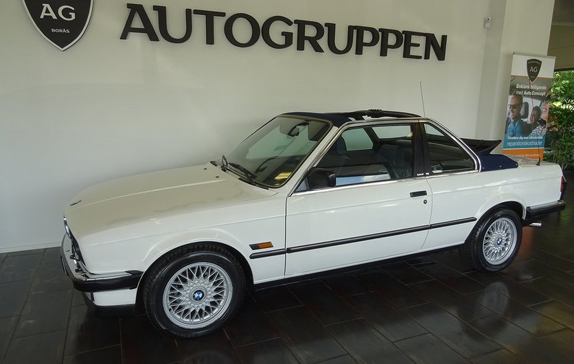 BMW 320 i E30 TC BAUR | Svensksåld 1986