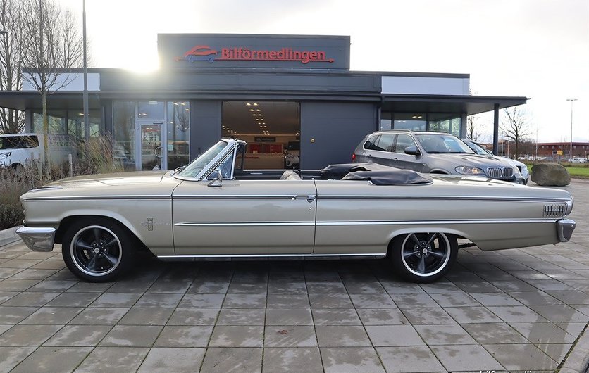 Ford Galaxy 5.8 V8 Convertible Aut Drag Cab - 63 1 2 Mkt fint skick 1963