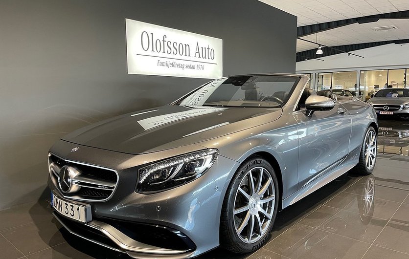 Mercedes S63 AMG Benz S 63 AMG 4Matic Cabriolet AMG 2016
