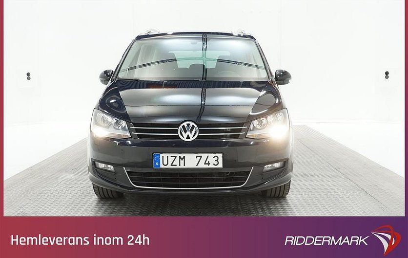 Volkswagen Sharan 2.0 TDI 7-Sits Drag Navi 0.57l mil 2012