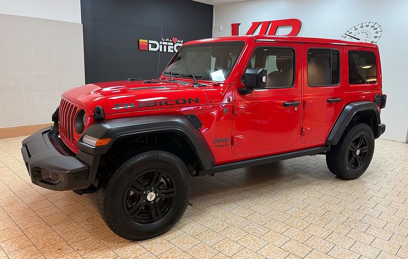 Jeep Wrangler Unlimited 2.2 CRD 4WD Aut Rubicon Drag 2018
