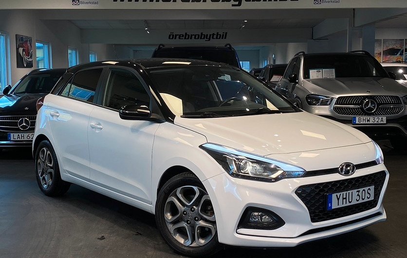 Hyundai i20 1.0 T-GDI blue Aut b-kamera Carplay 2020