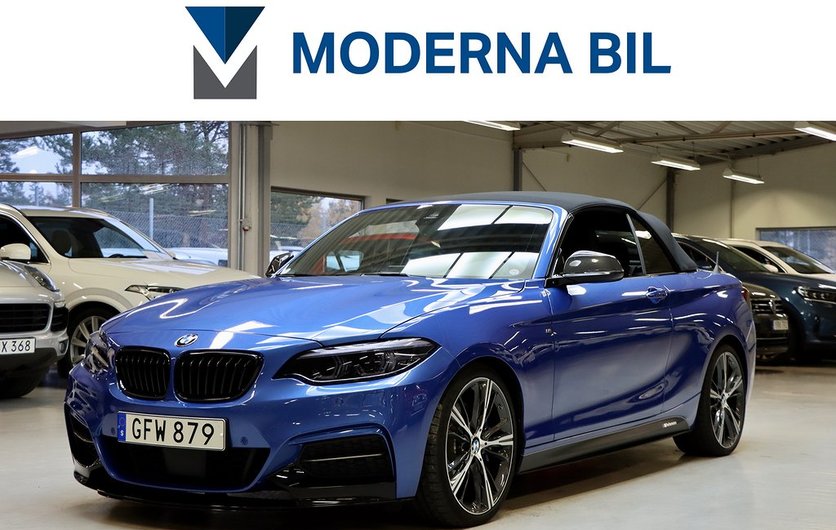 BMW M240 I CAB M-PERFORMANCE H K BACKKAMERA ADAPTIV SKINN 2019