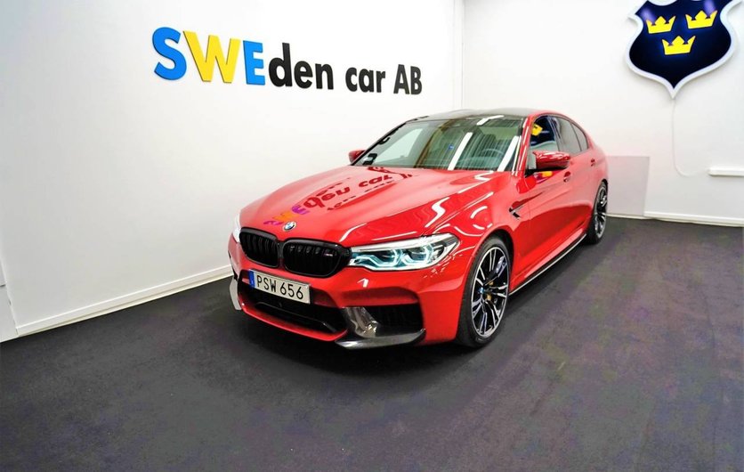 BMW M5 Svensksåld Performance Competition 2018