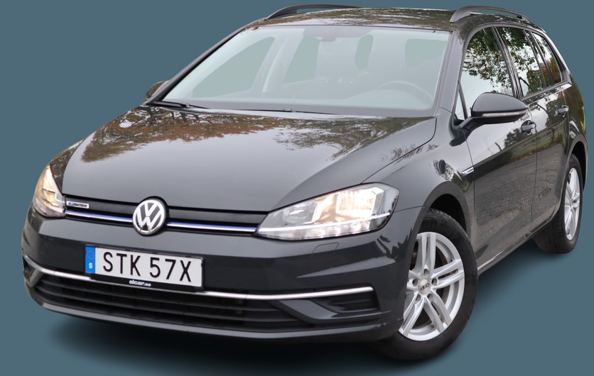 Volkswagen Golf Sportscombi VII 1,5TGI r CNG BM Masters Värmarpaket 2019