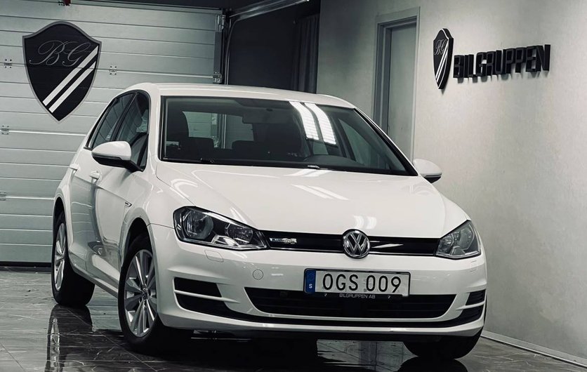 Volkswagen Golf 1.4 TGI |Värmare|Automat|3 ägar|Nybesik 2017