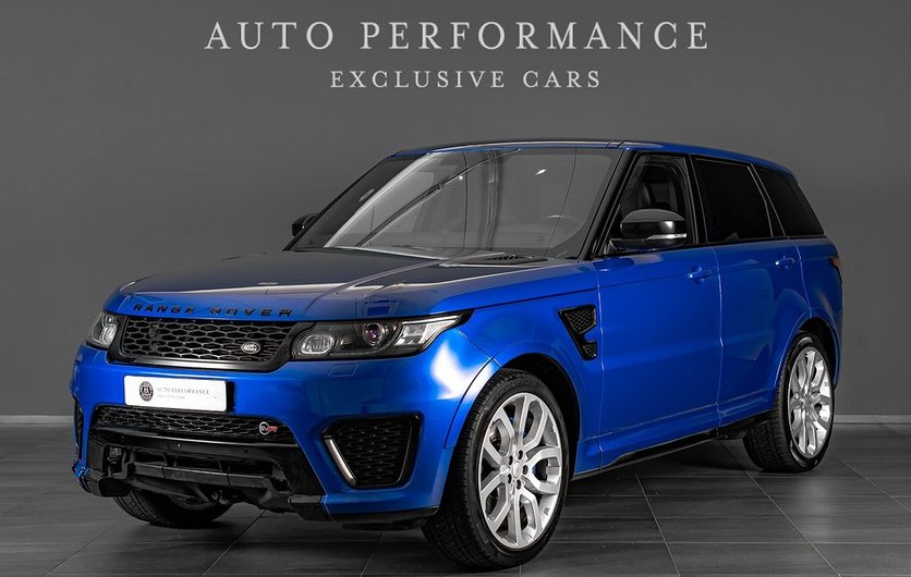 Land Rover Range Rover Sport SVR V8 Panorama Hemleverans 2016