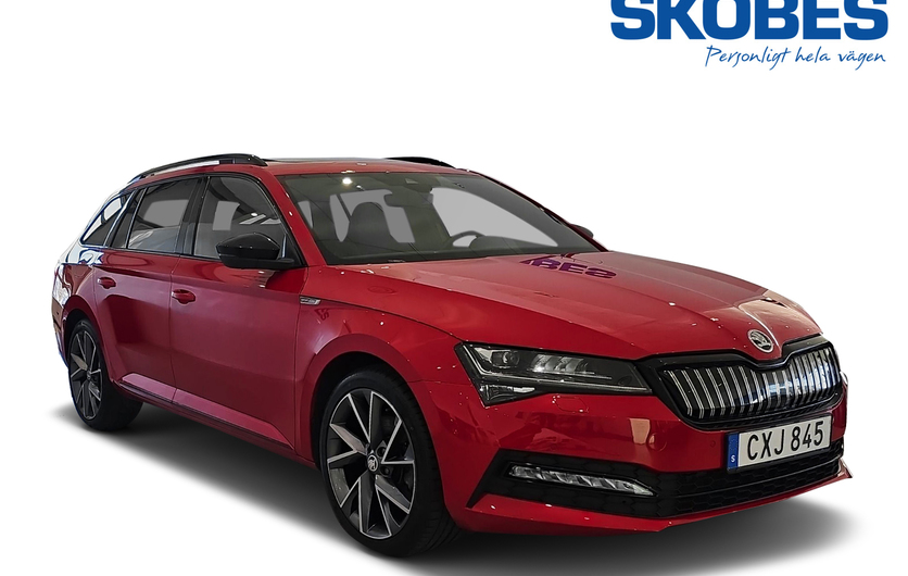 Skoda Superb Škoda iV Kombi 1,4 TSI Plug-in Hybrid , SPORTLINE Panoramatak, 360 Kamera, Navigator, Drag, 1ägare 2021