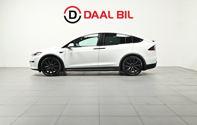 Tesla Model X PLAID 6-SITS FSD LUFTFJÄDRING 2023
