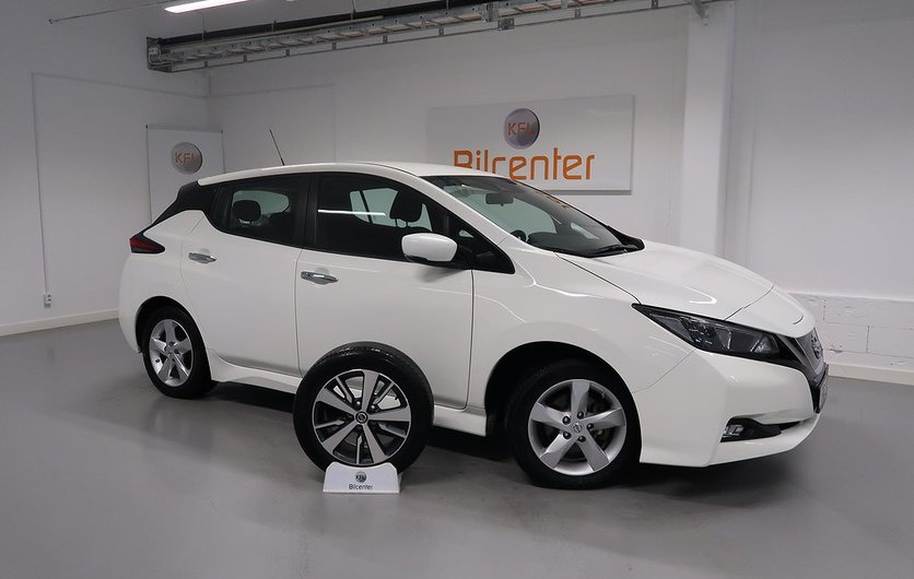 Nissan Leaf V-Däck ingår Navi-Kamera-Carplay-Rattvärme 2021