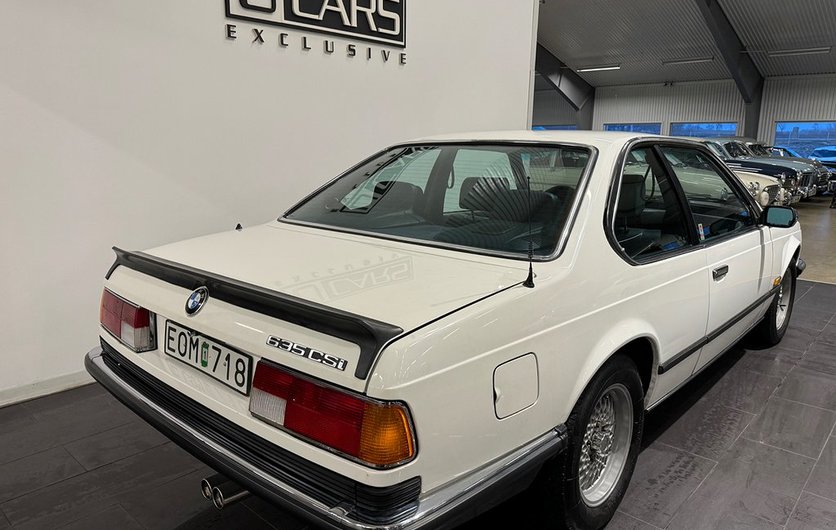 BMW 635 CSi - Manuell - Svensksåld - Orörd i originalskick 1984