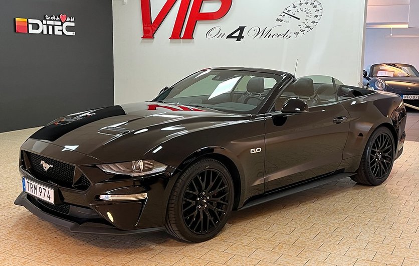 Ford Mustang V8 GT Shadow black SelectShift Sv-Såld 2019