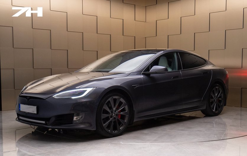 Tesla Model S P100D Ludicrous Premium Kolfiber 2019