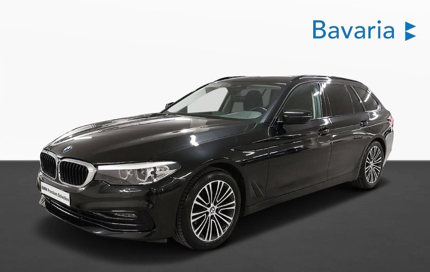 BMW 520 xDrive Touring Sport Line Winter pkt Drag 2020
