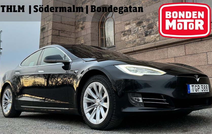 Tesla Model S 100D AWD Panorama, Luftfjädring 2018