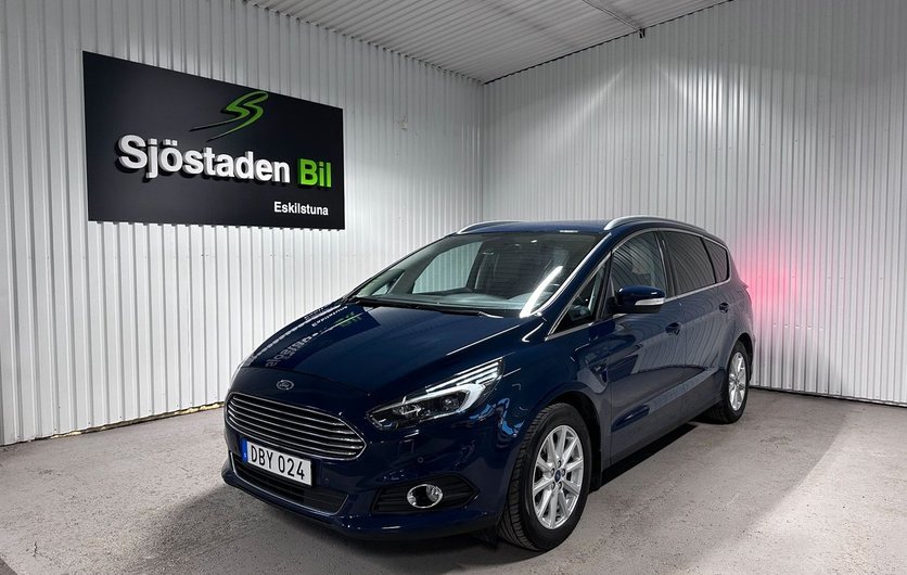 Ford S-Max 1.5 EcoBoost Euro 6 -7sits Farthållare Elstol 2016