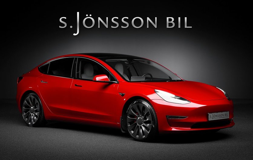 Tesla Model 3 Performance Nytt batteri Se Filmen 2021