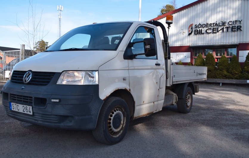 Volkswagen Transporter Chassi Cab T28 2.0 CNG Euro 4 3-Sits 2009
