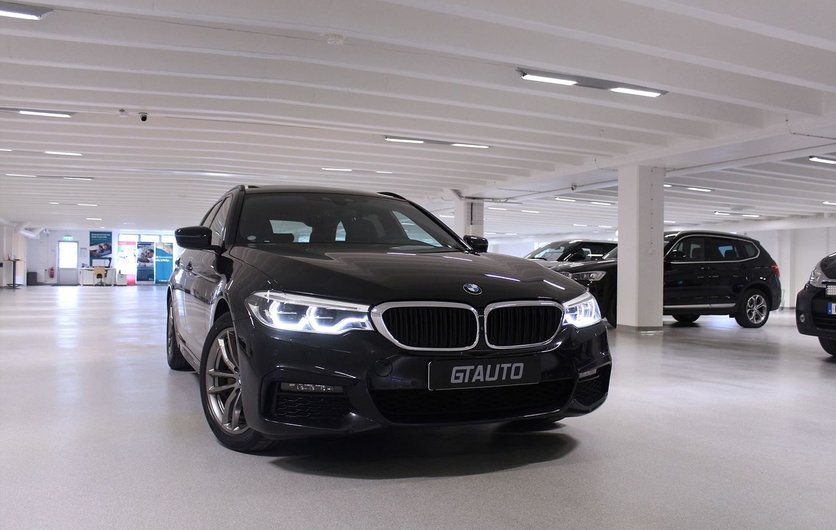 BMW 520 d xDrive M-Sport Pano Värmare HUD Display Key Drag 2019