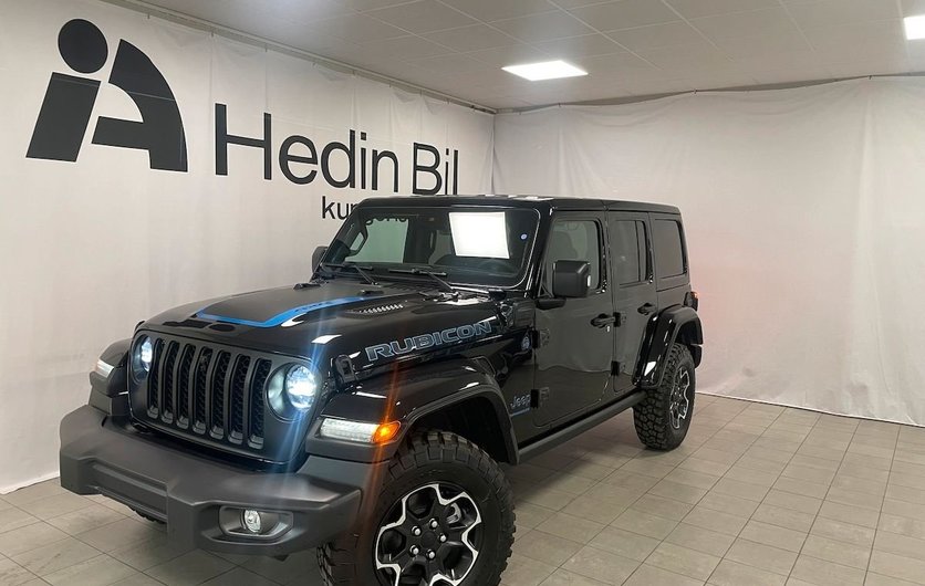 Jeep Wrangler 4XE UNLIMITED RUBICON PLUS 2.0L 4X4 AUTOMATISK 2023