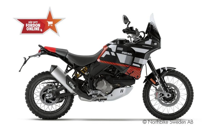Ducati DesertX Snabb hemleverans 2024