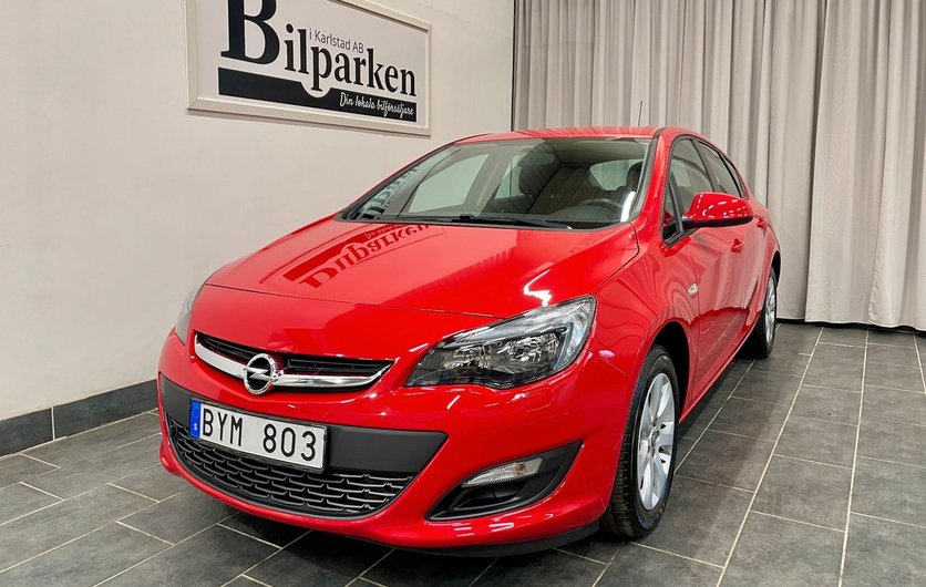 Opel Astra 1.6 Euro 5 VÄRMARE 2014