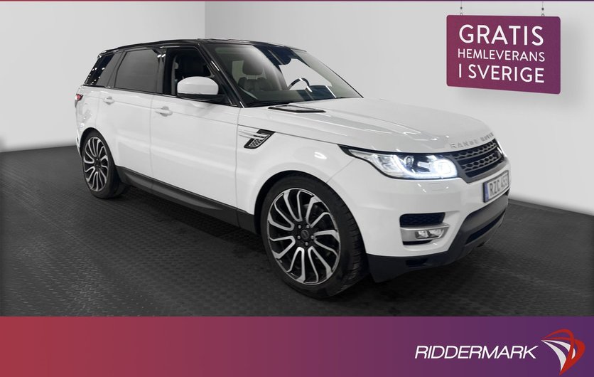 Land Rover Range Rover Sport 4WD HSE 7-Sits Luft Pano Värm 2016