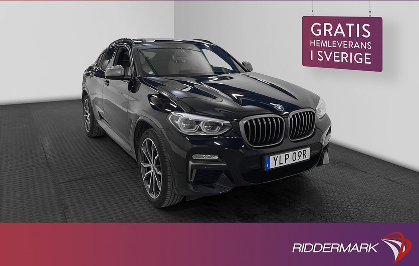 BMW X4 M40i Innovation H K Pano Rattvärme Kamera Drag 2019