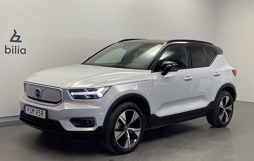 Volvo XC40 P8 AWD Recharge Pure Electric Fritt serviceavtal 10000 2021
