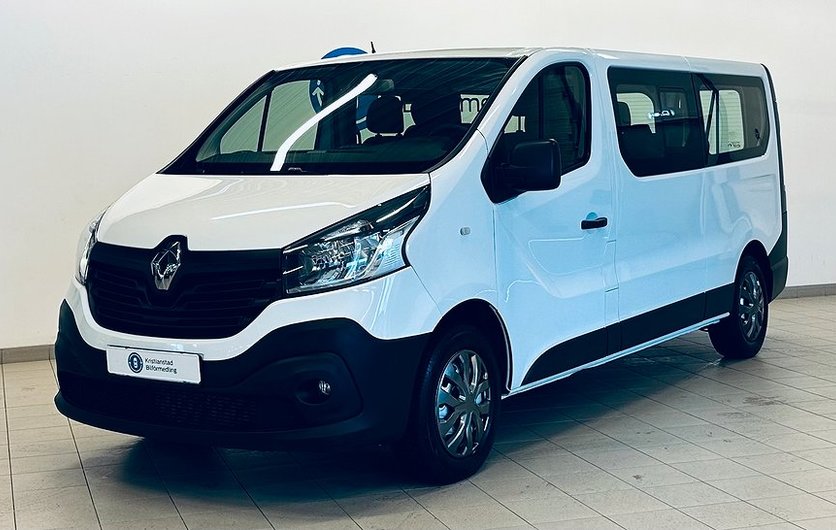 Renault Trafic Kombi 2.7t 1.6 dCi , 9-Sits, Dragkrok 2018
