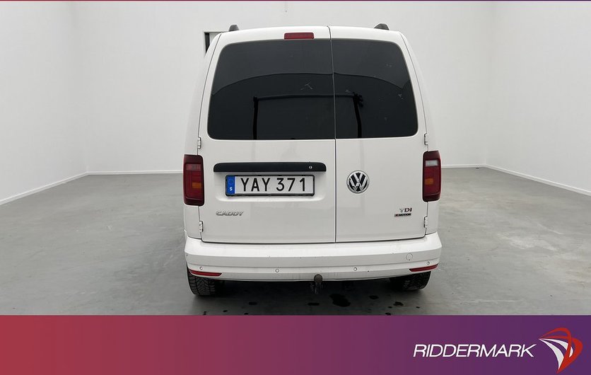 Volkswagen Caddy 2.0TDI 4M DSG D-Värmare Dragkrok 0.53L Mil 2016