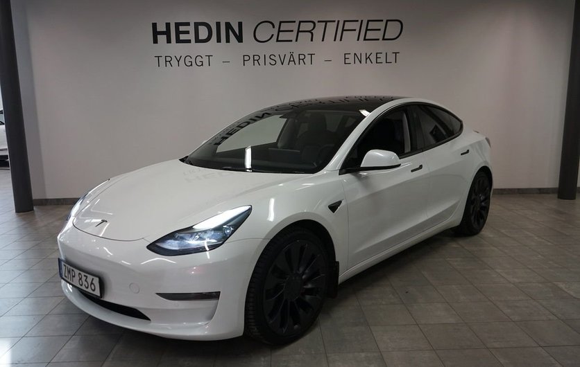 Tesla Model 3 Performance Facelift Värmepump 2022