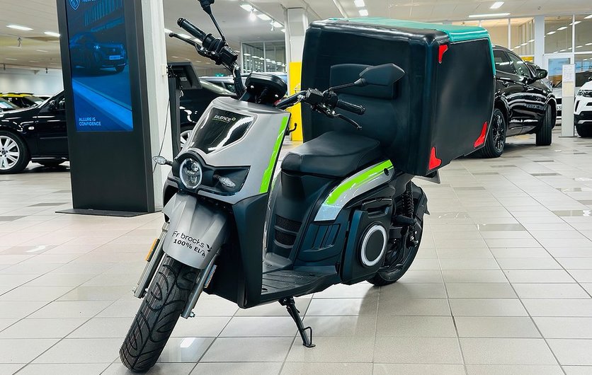 Silence S02 Urban Elektrisk Eu-Moped 45KM h med Packbox 2022