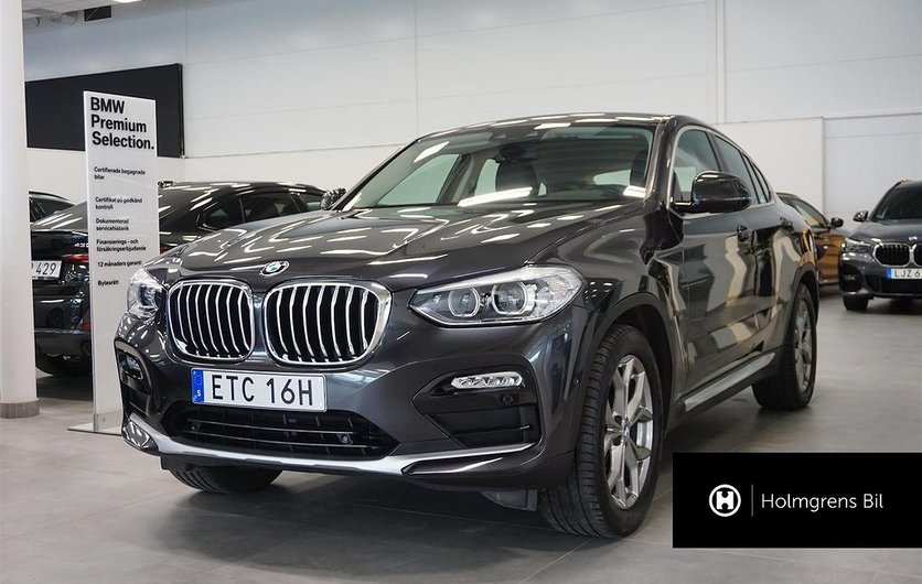 BMW X4 xDrive20i X Linepkt Navigation Sportstolar Låg Skatt 1570 År Fyr 2019