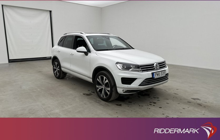 Volkswagen Touareg V6 4M Premium Värm Pano Kamera Drag 2018